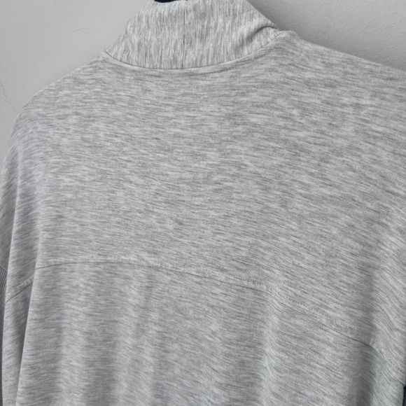 Banana Republic Long Sleeve Baby Terry Softest Knit Cardigan in Light Gray Small - Picture 12 of 13